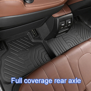 Vente en gros d'usine Tapis de sol de voiture 3D en TPE personnalisé Antidérapant Imperméable Tapis de sol de voiture 3D pour MEGANE4 2021+ - Product Image 4