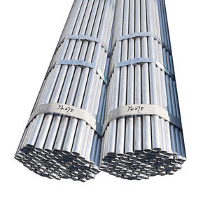 Proveedores de Tuberías de Acero Redondas Galvanizadas por Inmersión en Caliente ASTM A53 S235jr S355jr para la Construcción - Product Image 1