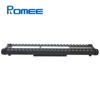 Projecteur à tête mobile RGBW double rangée 300W avec stroboscope, éclairage d'effet de scène multi-sections pour concerts et événements