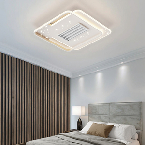 Hiện Đại LED Không Cánh Thiết Kế Quạt Trần Với Ánh Sáng Điều Khiển Từ Xa Cho Nhà Nhà Hàng Phòng Ngủ Phòng Khách Sử Dụng Fan Amp - Product Image 5