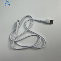 Câble de transfert de données USB micro USB-A câble de charge téléphone montre tablette prix bas fil USB existant en stock pour la vente en gros