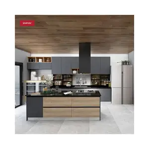 Armario de cocina de diseño moderno y Simple, melamina, MDF/madera contrachapada