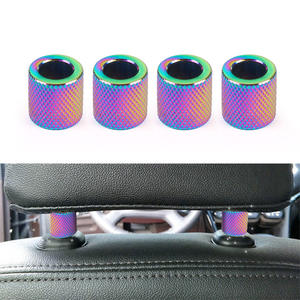 Décorations d'Intérieur de Voiture de Style Sportif, Oreillers de Siège Scintillants, Anneaux pour la Plupart des Modèles de Voitures - Ensemble de 4 Pièces - Product Image 2