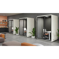 Cabine de couchage téléphonique isolée pour cosses de bureau modulaires insonorisées pour dortoir magasin centre commercial Bar théâtre espace de travail partagé