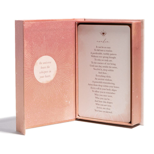 Tarjetas de meditación para mujeres, 36 tarjetas inspiradoras, oráculo de autocuidado positivo, cubierta de reafirmante diario - Product Image 3