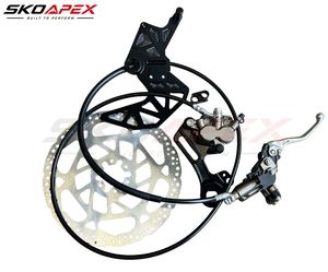 Kit de Ensamblaje de Freno Trasero Pre-Desangrado con Pinza, Rotor y Soporte para Sur-Ron Ultra Bee, Light Bee X, E Ride Pro, SS 2.0 - Piezas de Alto Rendimiento - Product Image 1