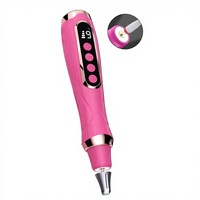 Ponceuse à ongles électrique transfrontalière, polisseuse et outil de suppression des cuticules; Nouveau modèle portable rechargeable 6 vitesses à faible vitesse