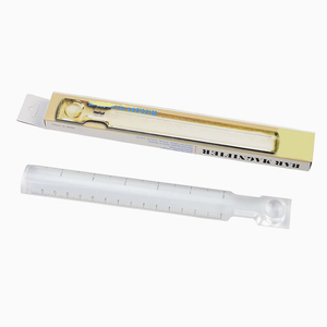 2X مسطرة شفافة تُمسك باليد ، عدسة مكبرة للقراءة وللصحف - Product Image 2