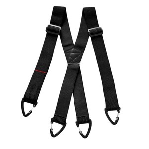 Bretelles de costume pour <span class=keywords><strong>homme</strong></span> en Y, noires, élastiques, réglables, largeur 4 cm, 3 clips, pour fêtes et mariages, idée cadeau - Product Image 5
