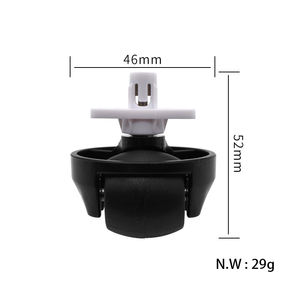 Roulette de pièces d'aspirateur robotique à roue omnidirectionnelle avant adaptée pour Roborock Q7 Max/ S5 Max/ <span class=keywords><strong>S6</strong></span> Pure/S7 /S7 <span class=keywords><strong>MaxV</strong></span> - Product Image 2