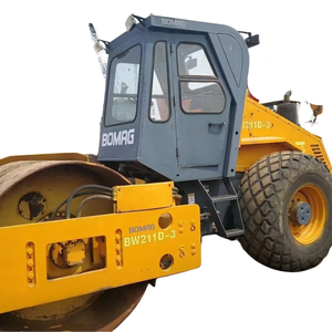 รถบดอัดดินแบบสั่นสะเทือนมือสองยี่ห้อ Bomag รุ่น BW213 217 219 จากเยอรมนี Bomag Bw213 Bw217 Bw211D 219D รถบดอัดถนนแบบสั่นสะเทือนมือสองสำหรับขาย - Product Image 1