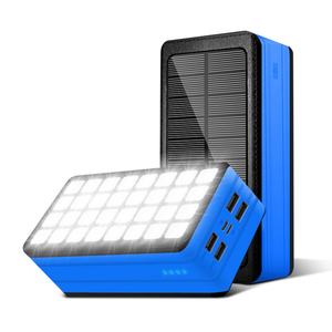 Batterie externe solaire d'urgence multifonctionnelle intelligente portable 50000 mAh grande capacité - Product Image 6