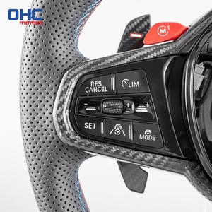 Volante Deportivo de Fibra de Carbono M Sport para <span class=keywords><strong>BMW</strong></span> CS M3 M4 M5 M6 X3 X4 X5 X6 X7 <span class=keywords><strong>X8</strong></span> G01 G12 G20 G29 G30 G35 G37 G80 G82 M340i - Product Image 4