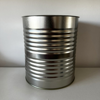 Boîtes en fer blanc laqué personnalisées avec logo, qualité alimentaire, vides, 400g/425g/500g, pour viande, sauce poisson, haricots, pâte, impression offset