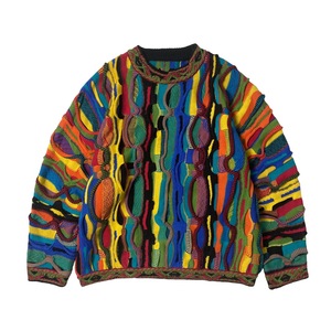 Maglione da <span class=keywords><strong>uomo</strong></span> in lana di cotone Vintage di vendita calda all'ingrosso personalizzato personalizzato lavorato a maglia maglione rosso Pullover girocollo fantasia - Product Image 1