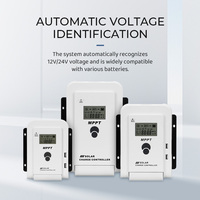Contrôleur de charge solaire MPPT Kungf Solar 10A-40A série MPQ 12/24V AUTO, entrée PV maximale 60V--100V