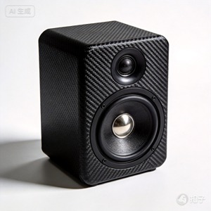 Carcasa de Altavoz de Fibra de Carbono - Product Image 1