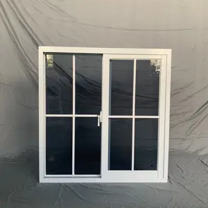 UPVC Fenstertüren PVC-isolierte dreifach verglaste offene Fenster