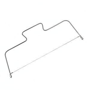 Livellatore per torte 32,5 cm in acciaio cromato, tagliatorte regolabile per strati uniformi, strumento per decorare torte - Zenker - Product Image 2