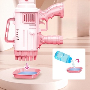 32-Hole Rocket Launcher <b>Bubble</b> Machine Hand-Held Electric <b>Bubble</b> Gun for <b>Kids</b> Street Toy Wholesale - Product Image 2