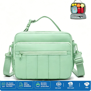 Sac isotherme pour travailleurs et étudiants, grand sac à lunch isotherme, design simple, sac à lunch de différentes couleurs - Product Image 1