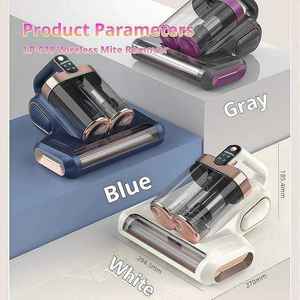 Aspiradora Inalámbrica Liberbot de Alta Potencia 12V100Wh con Motor sin Escobillas, Eliminador de Ácaros del Polvo con Luz UV, Succión de 101-120 AW, Ruido de 40 dB - Product Image 2