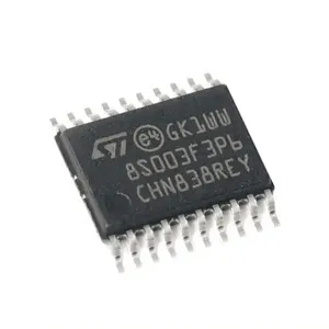 STM8S003F3P6 새로운 오리지널 8비트 마이크로컨트롤러 16MHz 8KB 플래시 메모리 TSSOP-20 패키지 SMD 장착 전자 부품 <span class=keywords><strong>IC</strong></span> - Product Image 4
