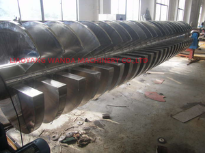 Séchoir à palettes en poudre de <span class=keywords><strong>soude</strong></span> <span class=keywords><strong>caustique</strong></span> chimique Sécheur d'acide pur pour boues Séchoir à palettes creux série KJG - Product Image 6