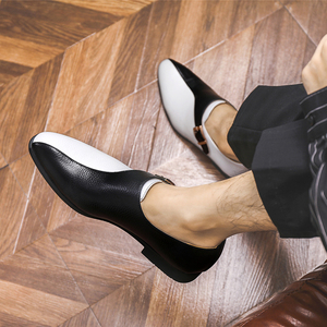 <span class=keywords><strong>Chaussures</strong></span> <span class=keywords><strong>bateau</strong></span> Derby décontractées pour hommes <span class=keywords><strong>en</strong></span> cuir véritable, souples, confortables, respirantes et antidérapantes, idéales pour les mariages et les affaires – Grande Vente - Product Image 5