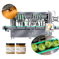 Machine de remplissage automatique de beurre de cacahuète et de noix de type suivi MTW