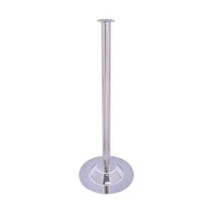 Barriera di Controllo Folla in Acciaio Inox Cromato/Oro/Nero con Corda e Palo, Altezza 1000mm, Vendita Calda - Product Image 3