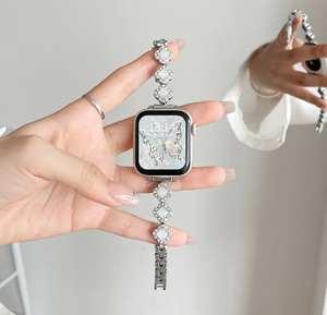 Nouveaux bracelets de montre intelligents, accessoires, breloques pour bracelet de montre, bracelet de luxe pour <span class=keywords><strong>Apple</strong></span> <span class=keywords><strong>Watch</strong></span> Ultra S10 S9 S8 S7 S6 <span class=keywords><strong>S5</strong></span> S4 S3 S2 - Product Image 4