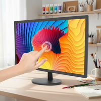 Écran tactile durable IP65 résistant à la poussière, moniteur tactile 21,5 pouces, résolution 1080P, écran tactile d'ordinateur, moniteur d'affichage tactile