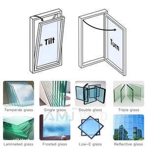 Ventanas y Puertas Abatibles con Certificación Energy Star, Vidrio Triple Aislante, Marco de Aluminio, Personalizadas - Product Image 3