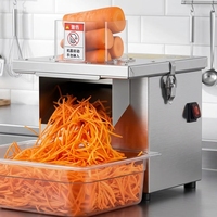 Machine à couper les légumes électrique multifonction 5 en 1, trancheuse à pommes de terre et à oignons, râpeuse pour la préparation de salades en cuisine de restaurant