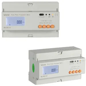3 фазы предоплатный счетчик энергии с 2 дороги RS485 связи (Modbus-RTU) DTSY1352-RF/2C для общежитий и магазинов