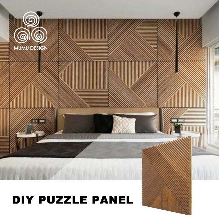 Fluted Interior Design 3D Wall Decor