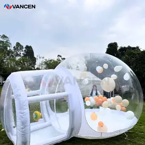 Commercial TPU Inflatable Bubble House 10ft Balloon Bounce House Bubble Tent Dome For Kids Backyard Birthday Wedding Party