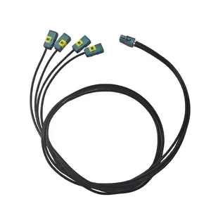 Мини Fakra Female LVDS 4-контактный к GPS Fakra -Z женский автомобильный антенный адаптер кабель для RF Applications удлинитель кабеля
