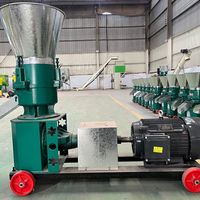Machine automatique à granulés d'alimentation animale à haut rendement pour la fabrication d'aliments pour poissons crevettes poulets moutons bovins vente en ligne
