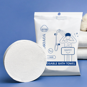 <span class=keywords><strong>Serviette</strong></span> de bain compressée non tissée personnalisable et portable, jetable, pour usage domestique, compatible OEM - Product Image 1