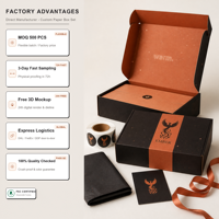 Boîtes d'emballage personnalisées pour la promotion de la marque d'entreprise, boîtes recyclables en carton blanc de qualité supérieure, boîtes-cadeaux de luxe pour envoi postal