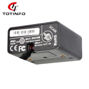 เครื่องสแกนบาร์โค้ด 2 มิติ TOTINFO แบบคงที่ พร้อมอ่านโค้ด QR รองรับ USB RS232 TTL RS485 เซ็นเซอร์ CMOS รับประกัน 2 ปี มีสินค้าในสต็อก - Product Image 3