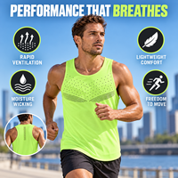 Vente en gros de débardeurs d'entraînement ultra légers pour hommes, débardeurs de sport sans manches de haute qualité, livraison rapide directe d'usine
