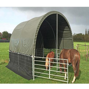 Tente préfabriquée pour bétail à installation rapide, résistante aux UV, pour l'ombrage des animaux en pâturage estival - Product Image 3