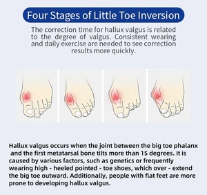 New Arrival Quality Big Toe <strong>Protector</strong> High Heeled Toe Protection Sleeve Toe Finger Cover Foot Fingers - Product Image 6