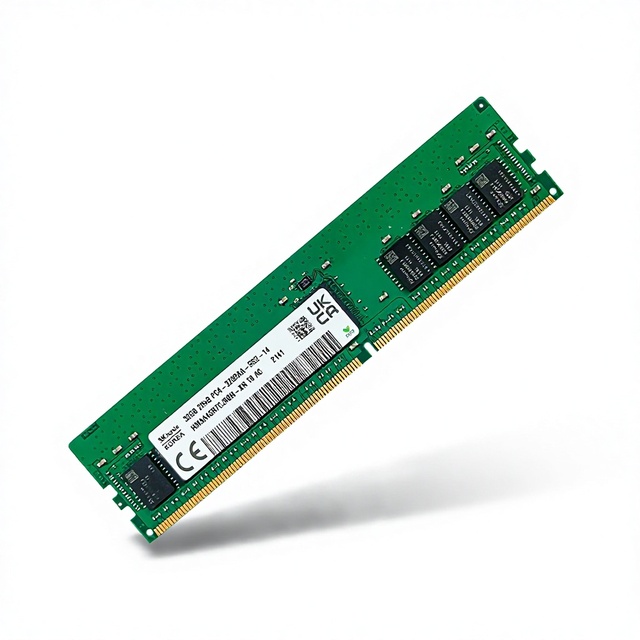HMAA4GR7CJR8N-XN 32GB DDR4 3200AA 2RX8 REG ECC RDIMM Used Server Memory RAM in Stock