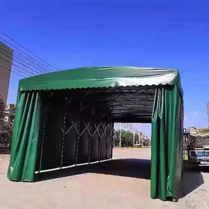 Tente en <span class=keywords><strong>toile</strong></span> de toiture imperméable à une couche avec cadres en acier <span class=keywords><strong>Abri</strong></span> voiture pliable mobile pour les expositions sportives en plein air - Product Image 1