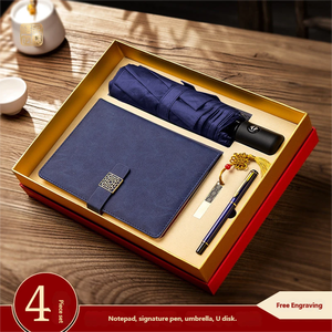 Company High End Insulated Cup <strong>Umbrella</strong> <strong>Gift</strong> Box Customized Logo Practical Business <strong>Gift</strong> <strong>Set</strong> - Product Image 4