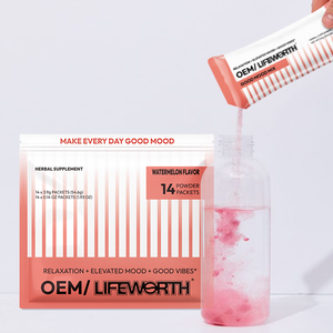 LIFEWORTH Natural Flavor Kava Good Mood minuman Powder Packets on the Go - Product Image 1